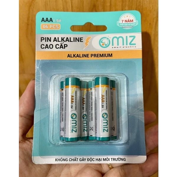  PIN ALKALINE AAA PREMIUM - 6 VIEN 