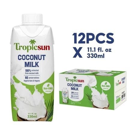  NUOC DUA NGUYEN CHAT TROPICSUN 330ML*12 