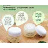  [THANH LÝ- MUA 1 TẶNG 1] KEM DƯỠNG TẾ BÀO GỐC TÁI TẠO DA ESFOMI GREEN CICA CELL ACTIVATING CREAM 