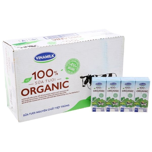  STTT VINAMILK 100% ORGANIC 180ML*12 