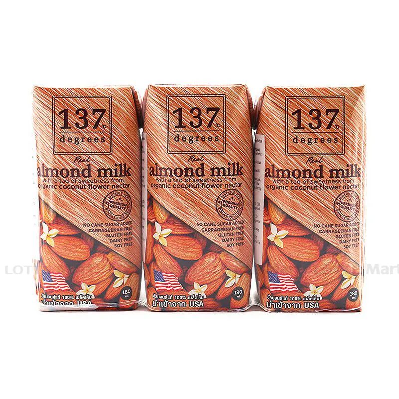  SUA HAT HANH NHAN DHA 137 DEGREES 180ML 