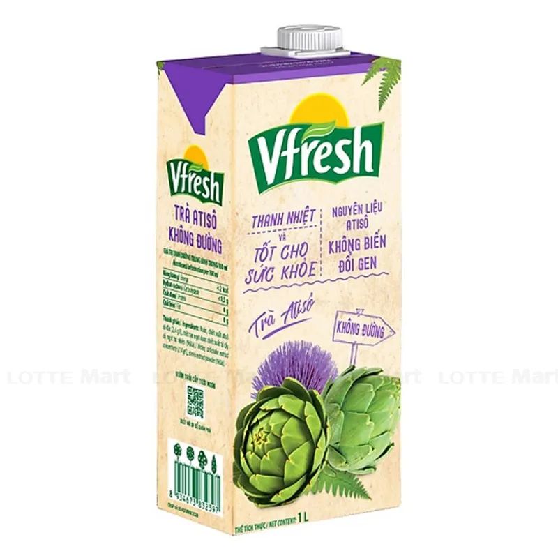  TRA ATISO KHONG DUONG VFRESH 1L 