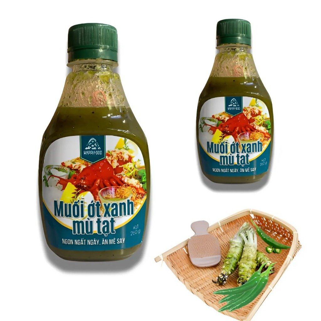  MUOI OT XANH MU TAT HAPPIFOOD 260G*12 