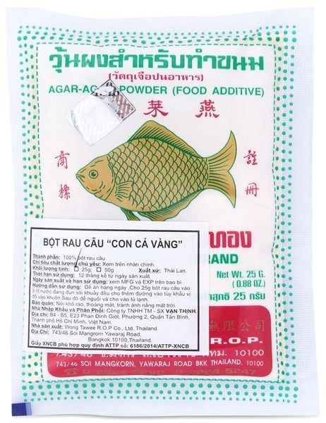  BOT RAU CAU CON CA VANG 25G 
