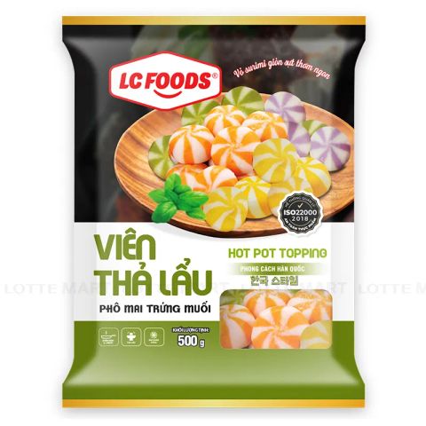  VIEN THA LAU PHO MAI LC FOOD 500G 