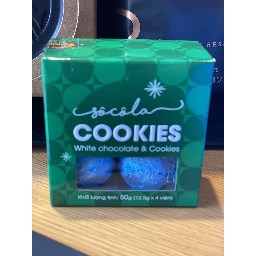  SOCOLA COOKIES 4 VIEN/HOP 50G 