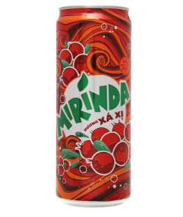  NUOC NGOT MIRINDA  SA XI LON 320ML*24 