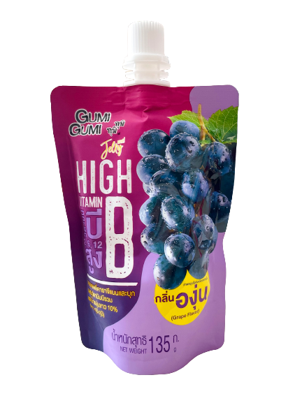  NUOC THACH JELLY GUMI GUMI VITAMIN B VI NHO 135G 