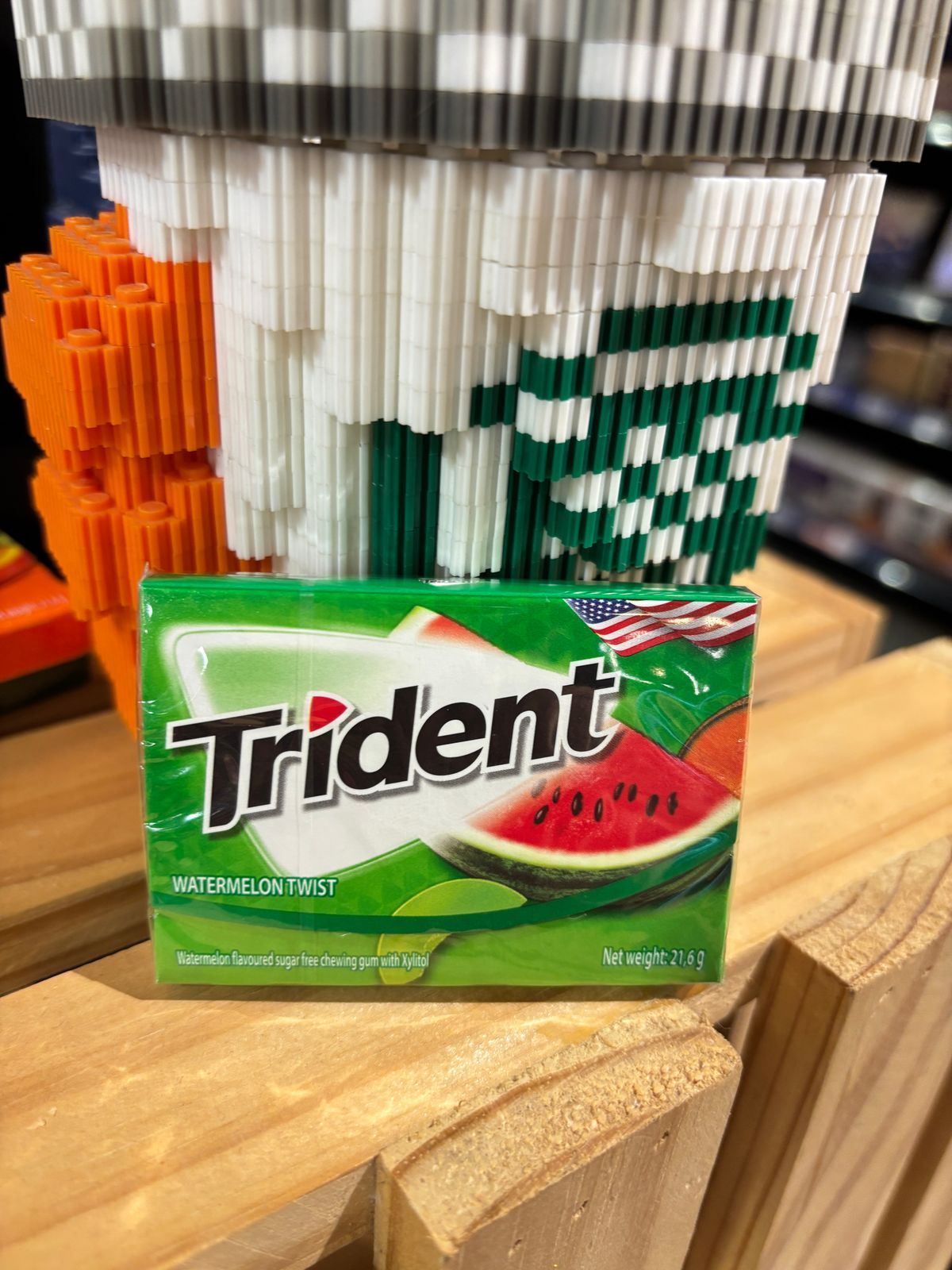  KEO GUM TRIDENT K.DUONG VI DUA HAU 21.6G (12 TEP) 