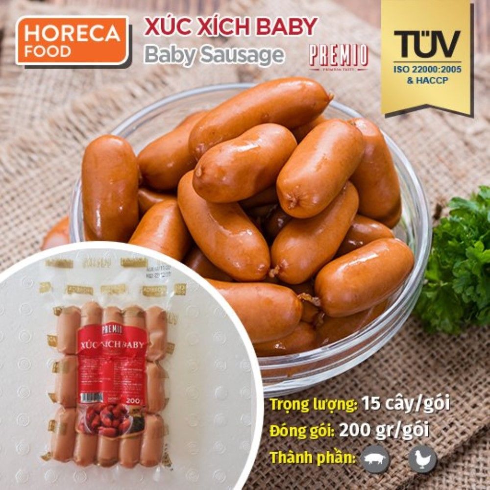  XÚC XÍCH BABY PREMIO 200G 