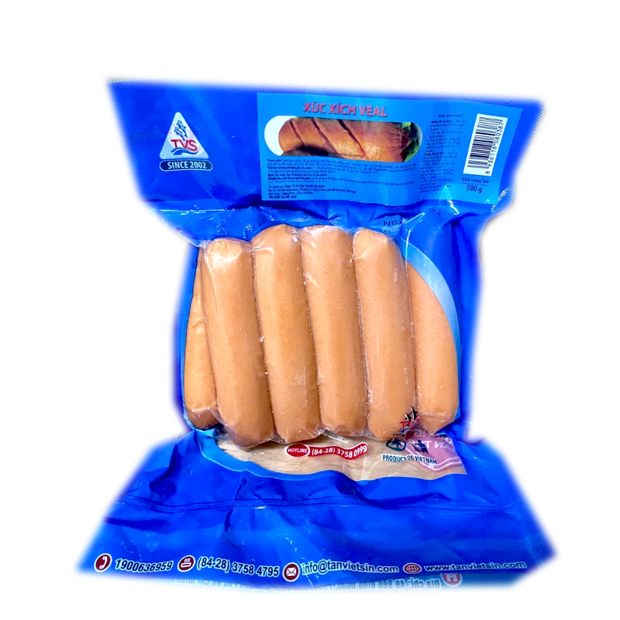  XÚC XÍCH VEAL 500G LOẠI 20 CÂY/KG 