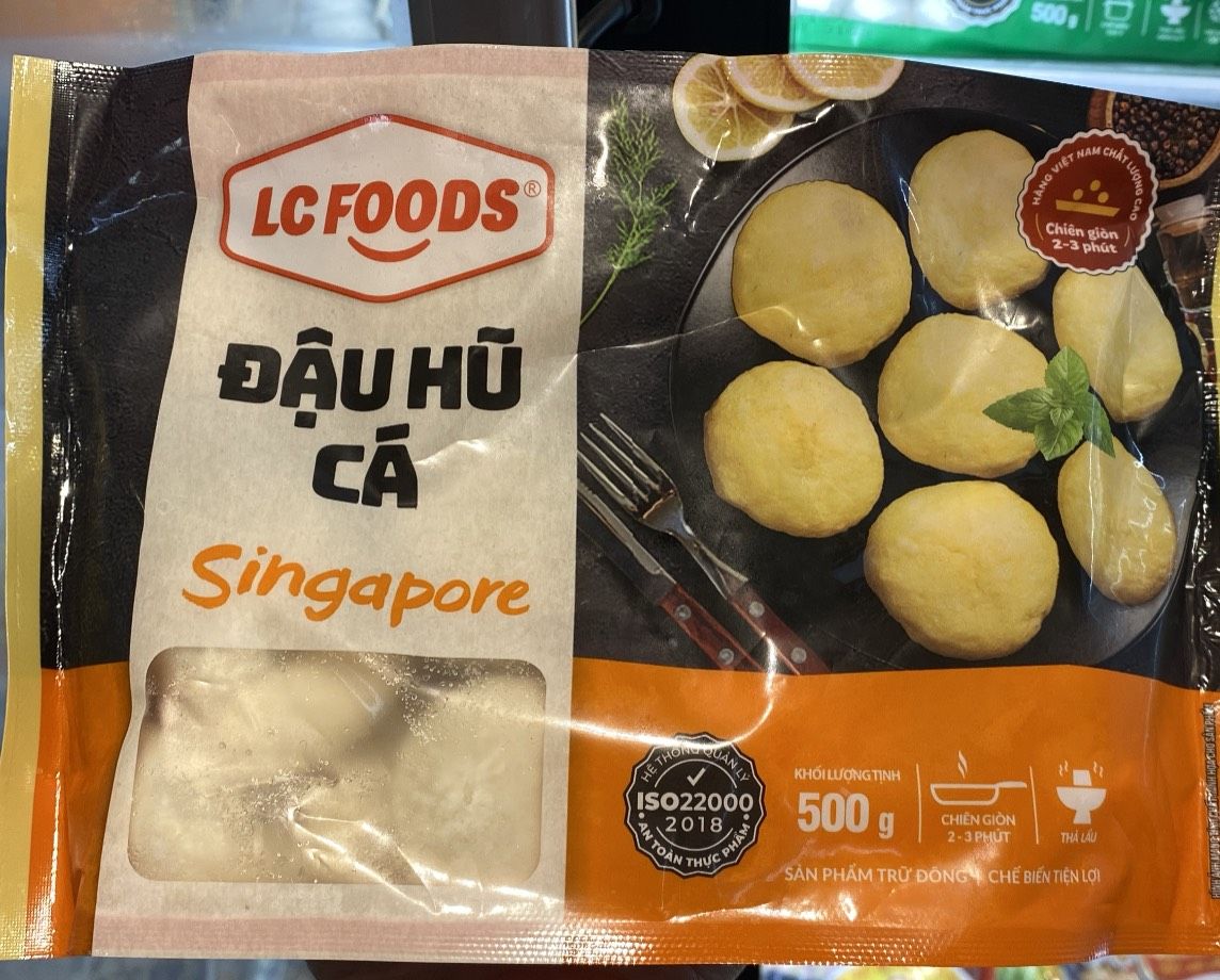  ĐẬU HŨ CÁ SINGAPORE LC FOOD 500G 