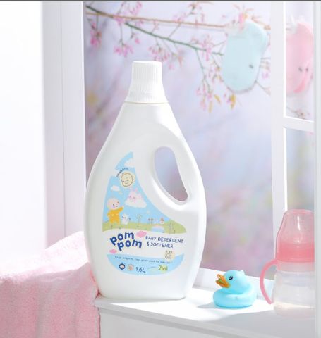  NƯỚC GIẶT XẢ POM POM NEWBORN (0-12 THÁNG) 1.6L 