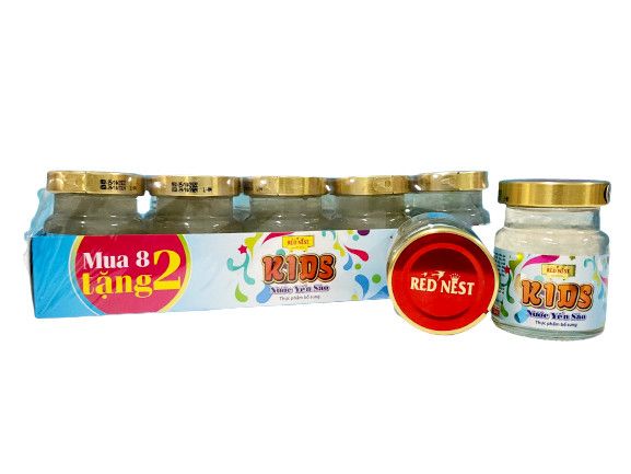  NƯỚC YẾN SÀO KIDS 12% 70ML*8 HŨ/LỐC 