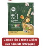  LẨU 5 IN 1 KÈM SÚP NẤM EB 600G 