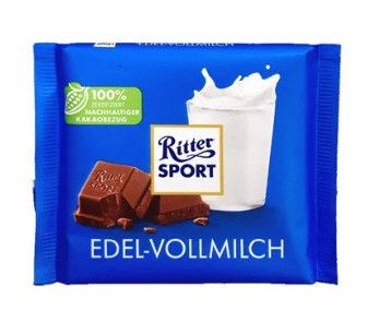  SOCOLA SỮA 35% CACAO HIỆU RITTER SPORT 100G 