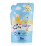  NƯỚC GIẶT XẢ POM POM NEWBORN (0-12 THÁNG) 600ML 