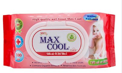  KHĂN ƯỚT MAX COOL 100 TỜ CÓ HƯƠNG 