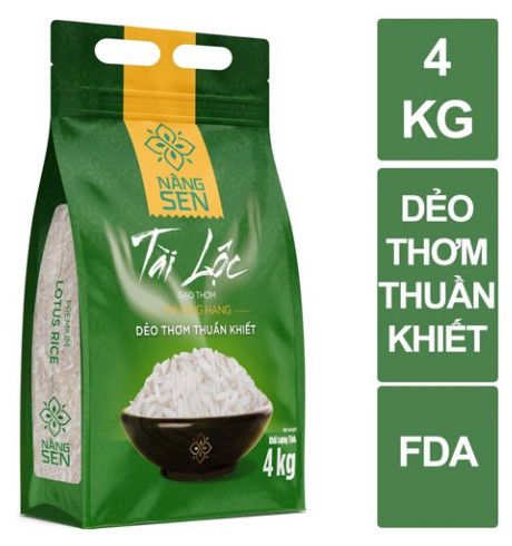  GẠO NÀNG SEN TÀI LỘC 4KG 