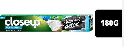  KEM ĐÁNH RĂNG CLOSEUP DETOX TRẮNG SÁNG THAN HOẠT TÍNH 180G 