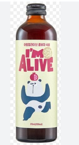  TRÀ KOMBUCHA ORGANIC LỰU 315ML 