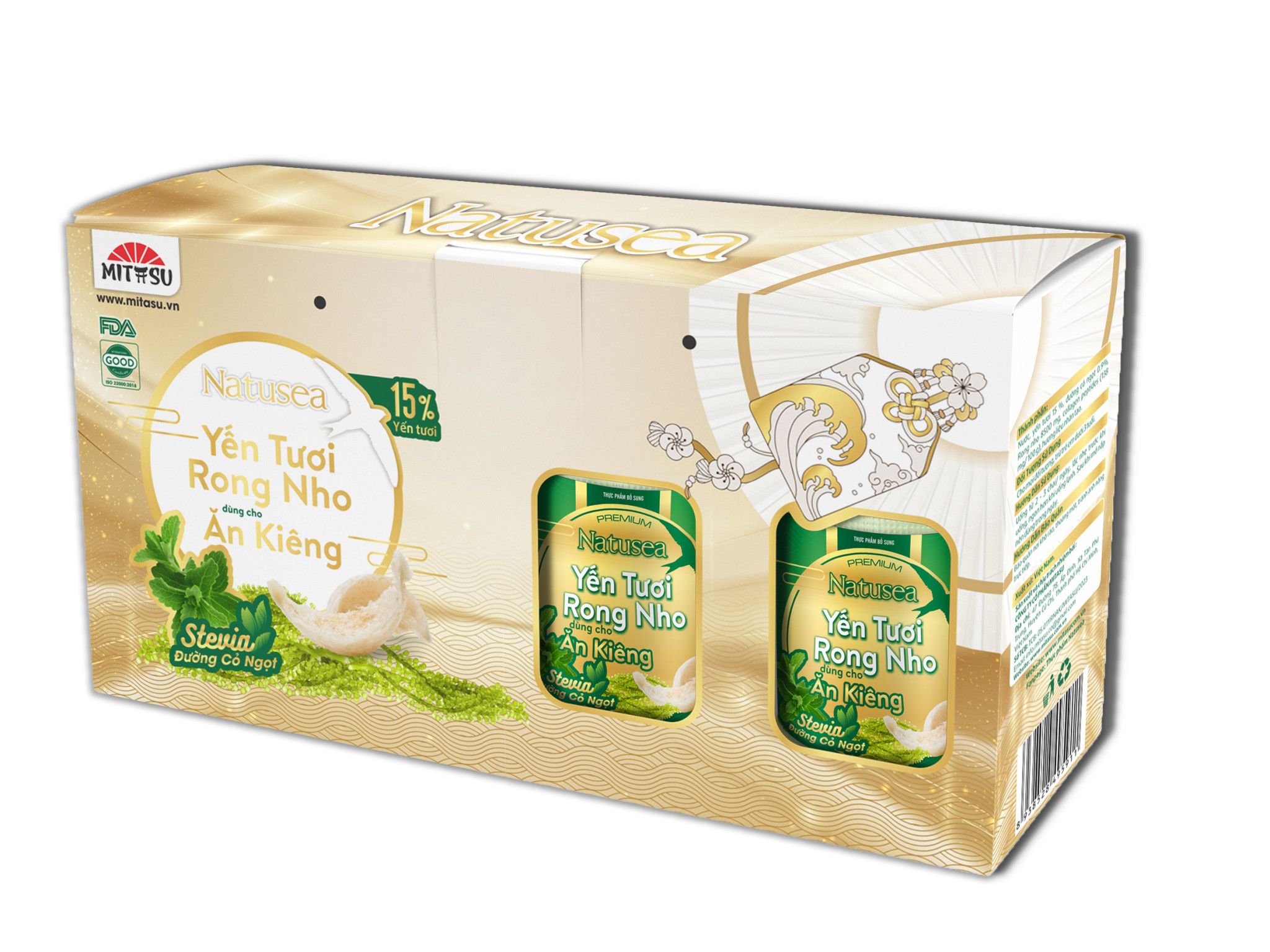  Nước Yến Tươi Ăn Kiêng Rong Nho Hộp 