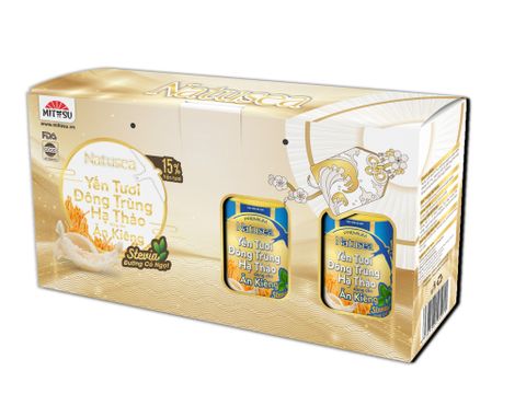  Nước Yến Tươi Ăn Kiêng Đông Trùng Hộp 