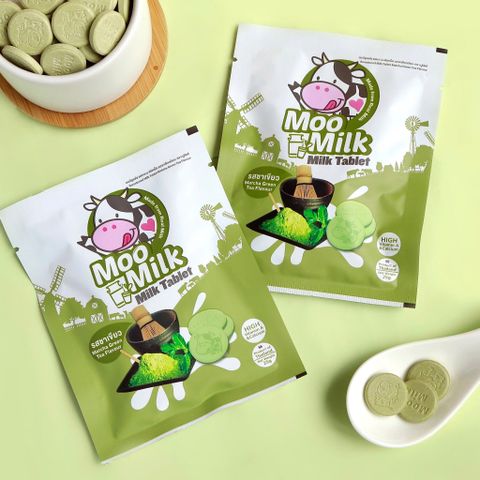  Kẹo Sữa Vị Matcha Moo Mlik 