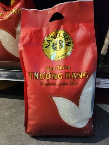  GẠO THƠM THƯỢNG HẠNG NÀNG SEN 5KG 