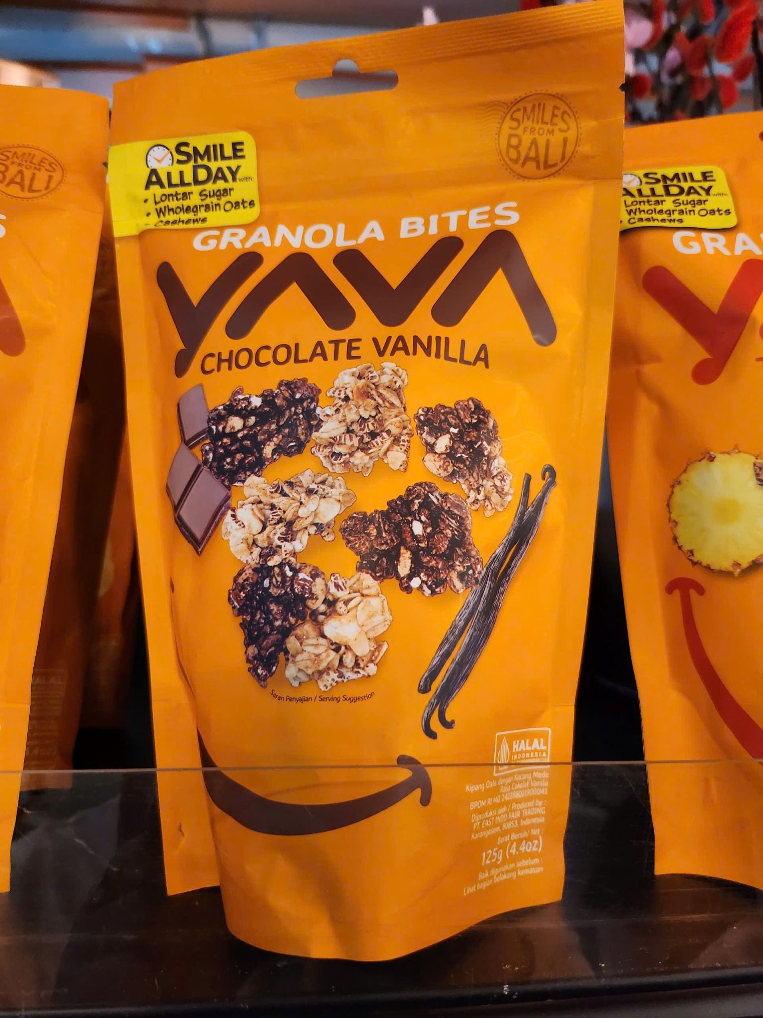  NGŨ CỐC SOCOLA HƯƠNG VANI YAVA 125G 