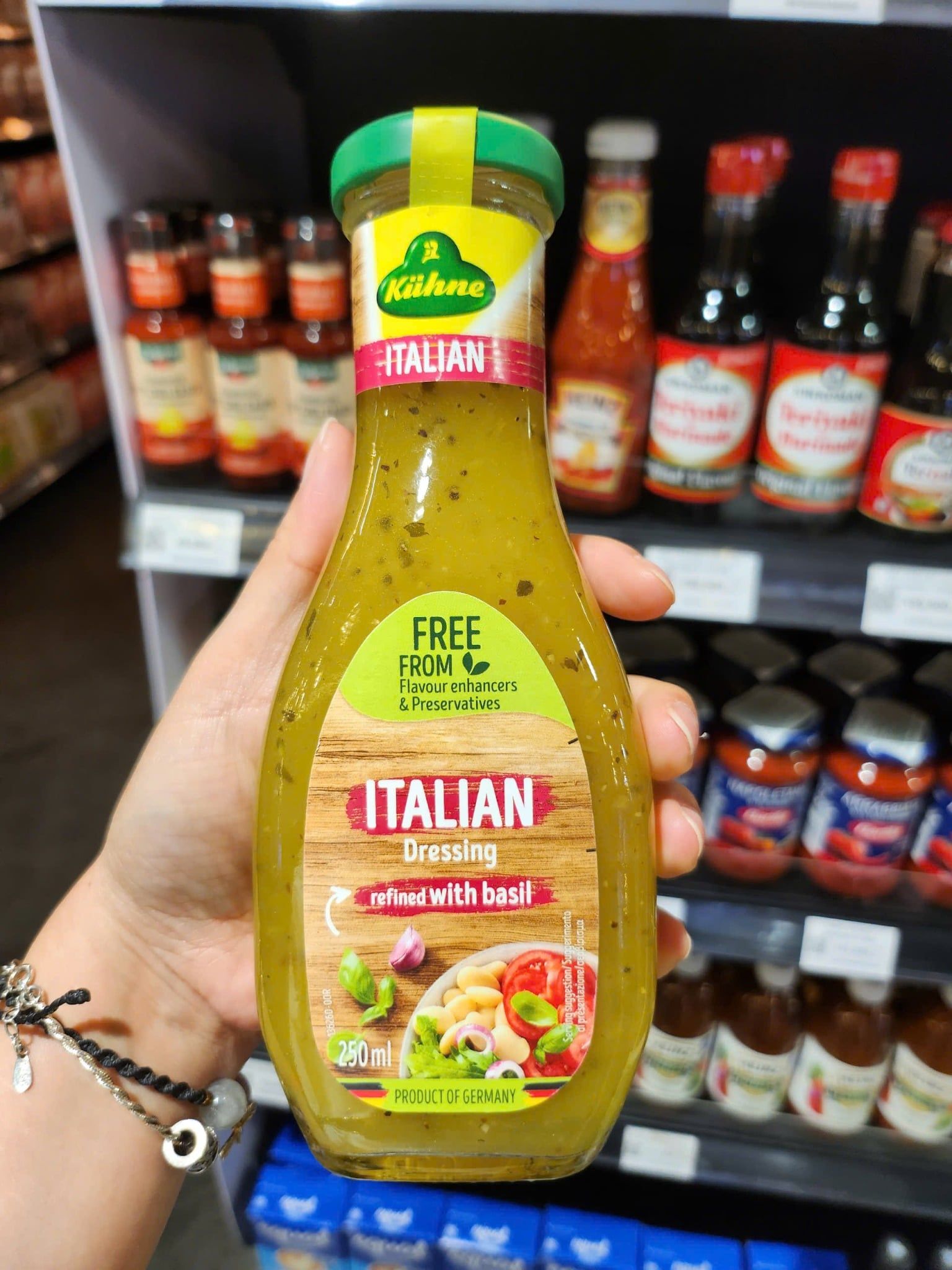  SỐT TRỘN SALAD KIỂU Ý KUEHNE 250ML 