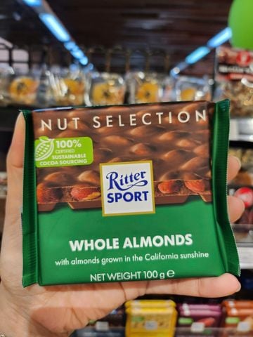  CHOCO SỮA NHÂN HẠT DẺ RT.SPORT 100G 