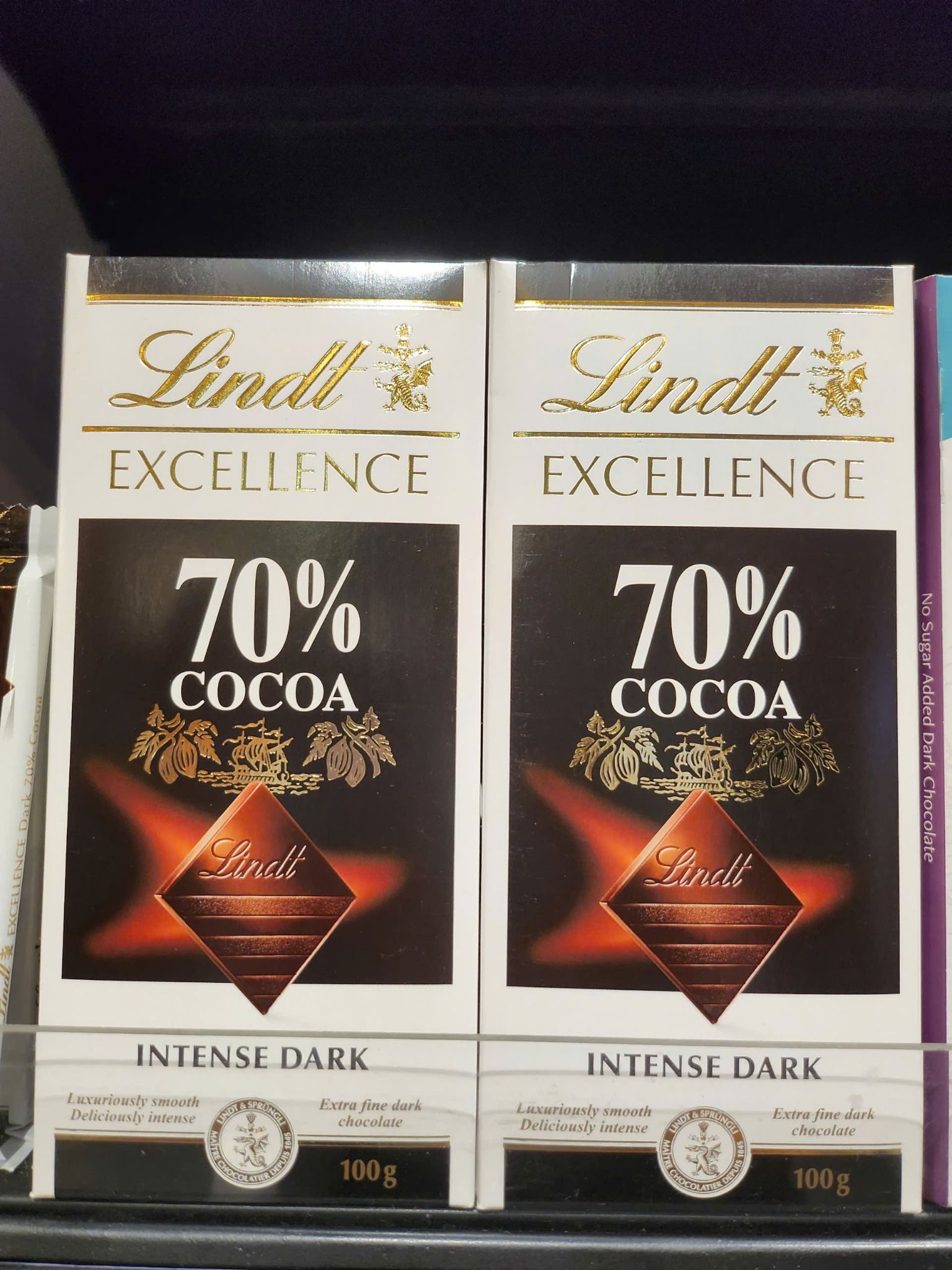  CHOCO LINDT EXCELLENC 70%CACAO 100G 