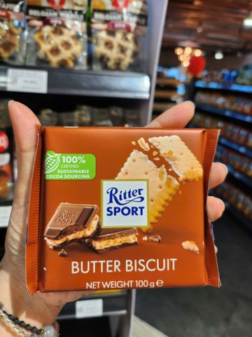  CHOCO SỮA NHÂN BÁNH QUY BƠ RT.SPORT 100G 