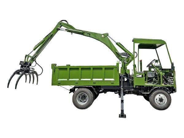Máy gắp gỗ tự hành đa chức năng Hồng Hà