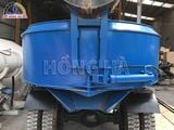 Máy trộn bê tông tự cấp liệu Hồng Hà 12 bao 2 cầu