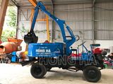 Máy trộn bê tông tự cấp liệu Hồng Hà