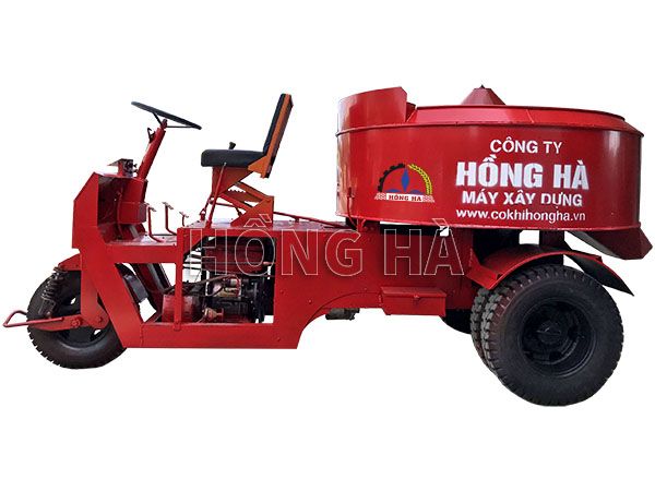 Máy trộn bê tông tự hành 9 bao 3 bánh Hồng Hà