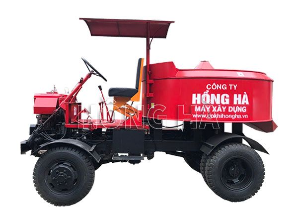 xe trộn bê tông hồng hà