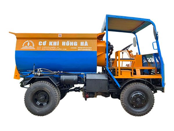Đặc điểm và tính năng của máy trộn bê tông tự hành