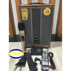 Loa kéo di động KODA KD816 bass 20 (kèm 1 mic) vỏ gỗ  hàng chính hãng , giá rẻ nhất