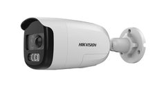 Camera HD-TVI Hikvision DS-2CE12DFT-PIRXOF 2.0MP ColorVu tính hợp còi, đèn báo động