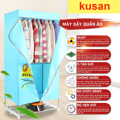 Tủ sấy quần áo KuSan KS006 hàn quốc có điều khiển mới 2019 giá rẻ nhất