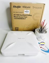 Bộ phát wifi Ruijie RG-RAP2200(F) ốp trần hoặc gắn tường  chuyên cho văn phòng , hội nghị , nhà hàng ,khách sạn, triển lãm , doanh nghiệp,.... giá rẻ nhất