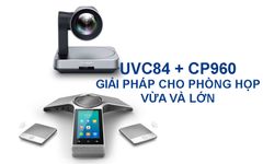 Thiết bị hội nghị trực tuyến Yealink HUB UVC84-CP960 cho các phòng  họp vừa và lớn