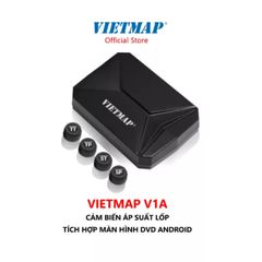 Cảm biến áp suất lốp Vietmap V1A tích hợp màn Android ,hàng chính hãng