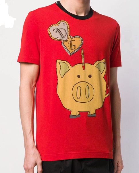 T-shirt Dolce & Gabbana Gold Pig