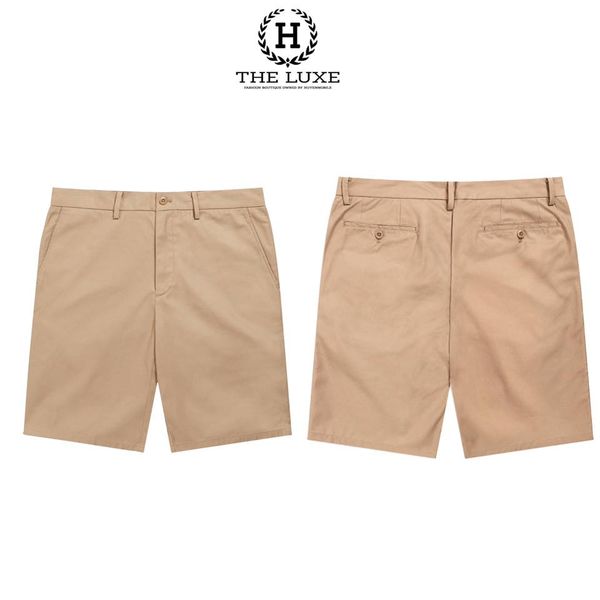 Quần Short Kaki Fred Perry Màu Stone