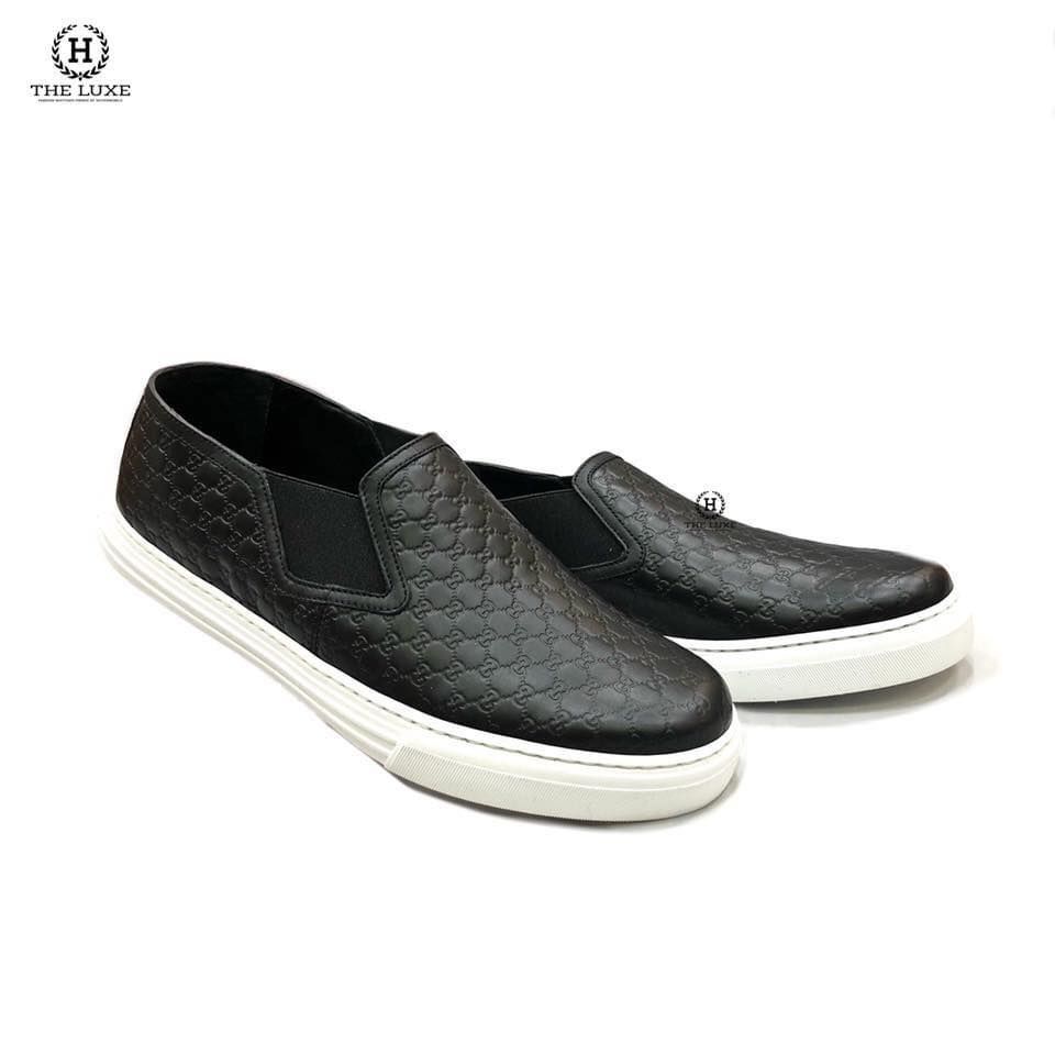 Slipon Gucci Mono Ẩn Đen