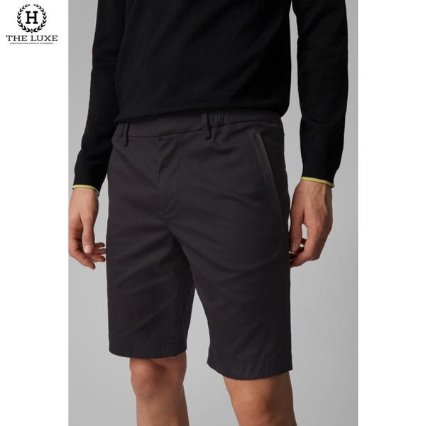 Quần Short Kaki Hugo Boss Cạp Chun